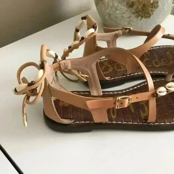 Sam Edelman Garten Sandals Natural Size 5 - Picture 7 of 8